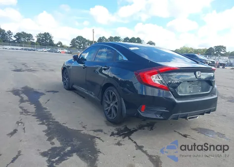 2020 Honda Civic Sport z USA, uszkodzony, nr VIN 2HGFC2E84LH535961